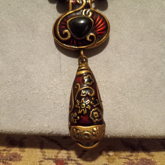 Vintage Chicos Oriental Look Necklace - Picture 5 of 13